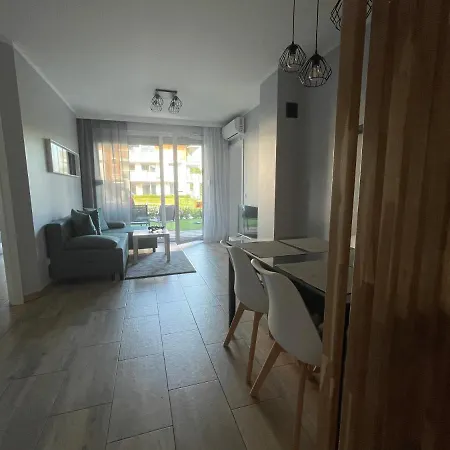 Apartman Z Basenem I Ogrodkiem Baltic Sun A17 Sztutowo