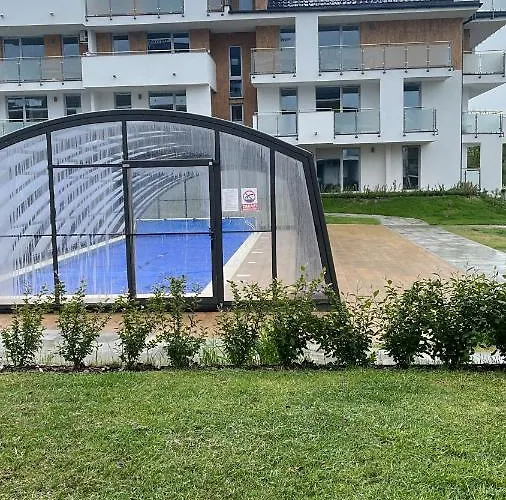 Z Basenem I Ogrodkiem Baltic Sun A17 슈투토보